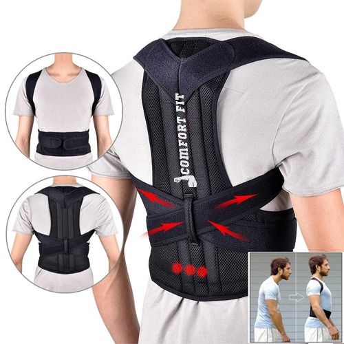 Posture Belt, Posture Corrector Belt, Back Support Belt, Backbone Belt, Spine Support Belt, Back Pain Relief Shoulder Back Support Belt | Posture Corrector Belt For Men & Women - Image 8