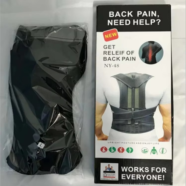 Posture Belt, Posture Corrector Belt, Back Support Belt, Backbone Belt, Spine Support Belt, Back Pain Relief Shoulder Back Support Belt | Posture Corrector Belt For Men & Women - Image 2