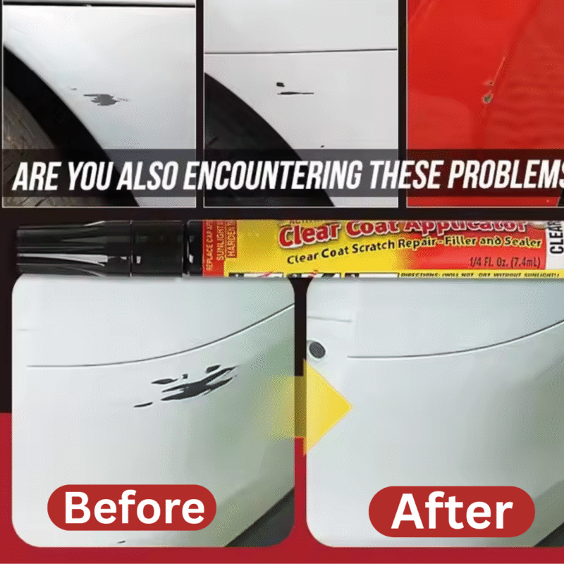Quick & Easy Car Scratch Fix 🖋️ – Waterproof & Color-Matched Formula 💧✨ - Image 2